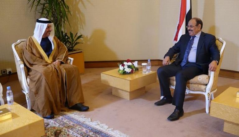 نائب الرئيس اليمني يستقبل السفير الإماراتي