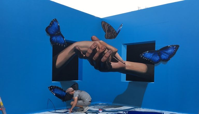 نخلة جميرا ثلاثية الأبعاد