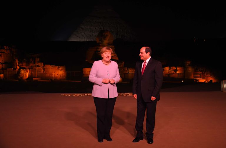 السيسي وميركل