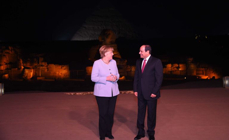 السيسي وميركل