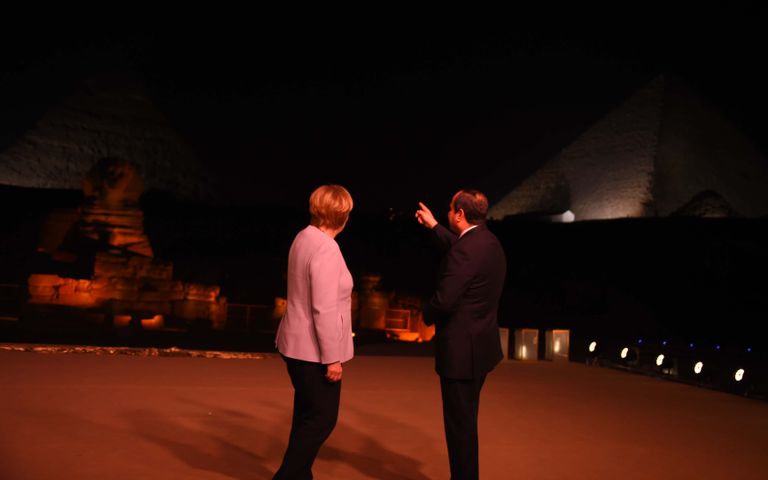 السيسي وميركل