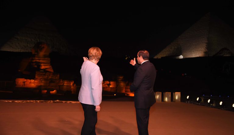 السيسي وميركل