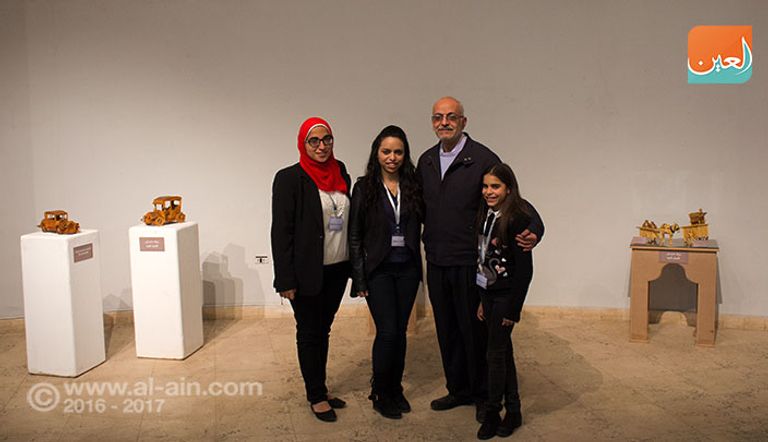 مجسم مصنوع من أعواد الثقاب