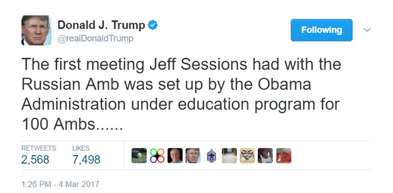 العلاقة بين ترامب وأوباما متوترة بشدة 