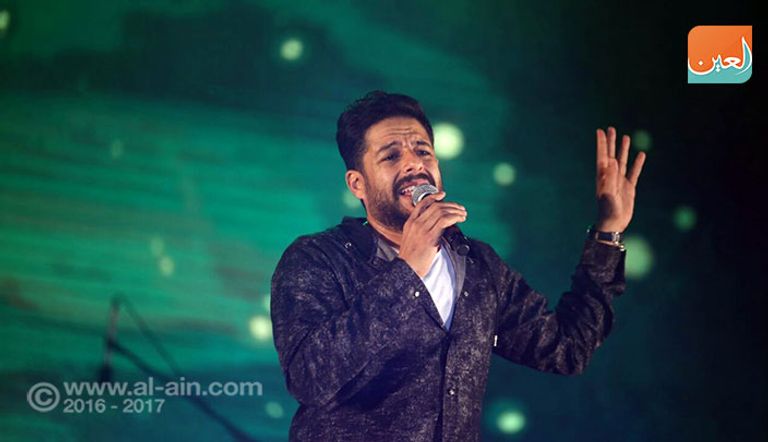 محمد حماقي ووائل جسار في كواليس حفل القاهرة