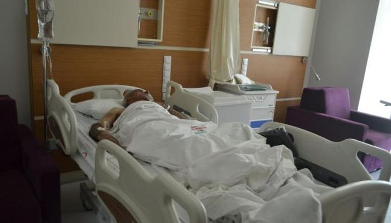 الطيار السوري يرقد في مستشفى هاتاي التركية