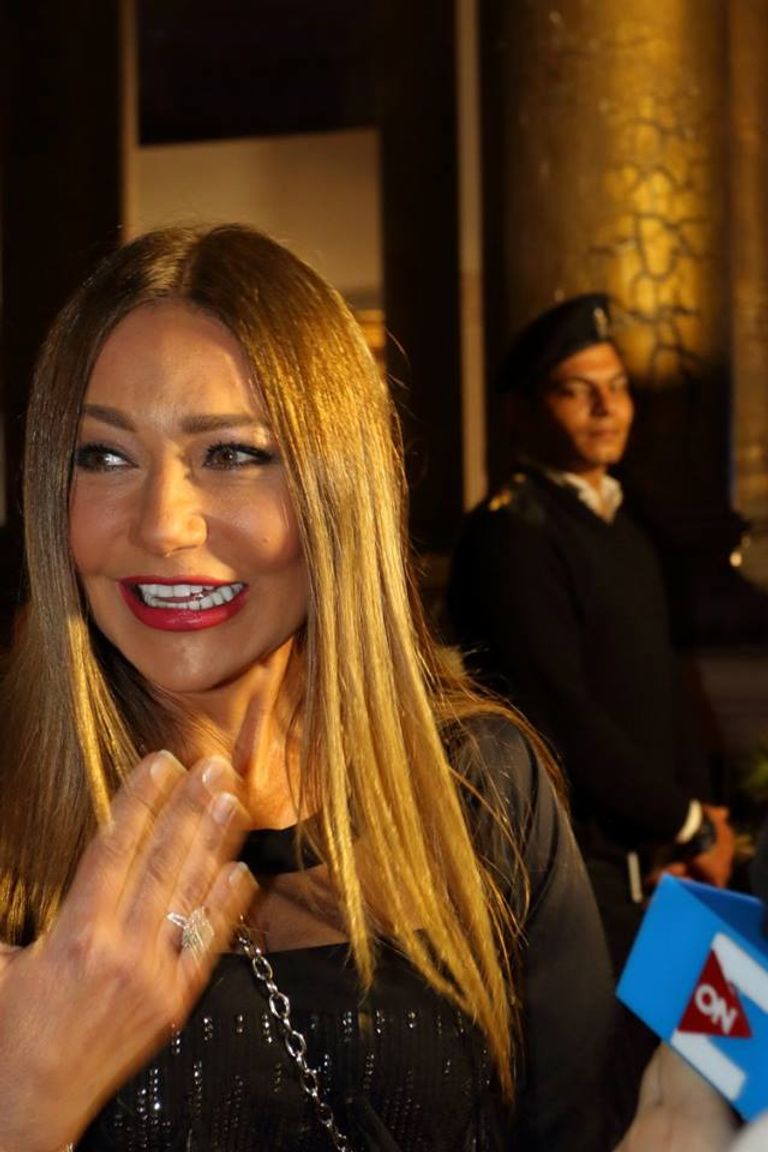 ليلى علوي شاركت بالمهرجان