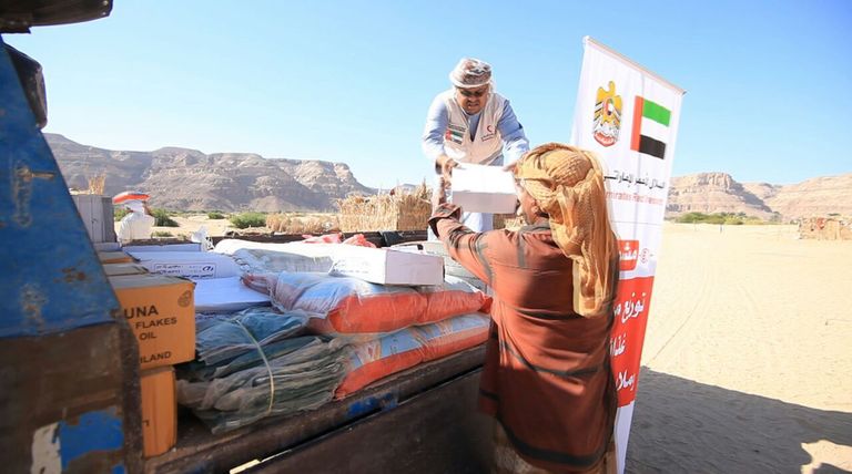 شعار هيئة الهلال الأحمر الإماراتي