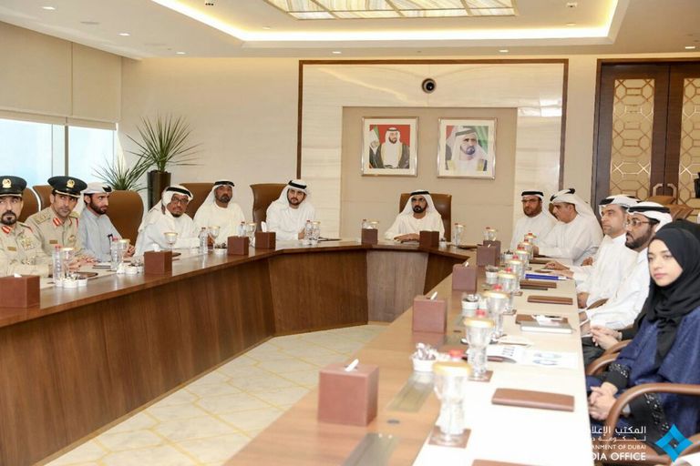 محمد بن راشد يعتمد قانون