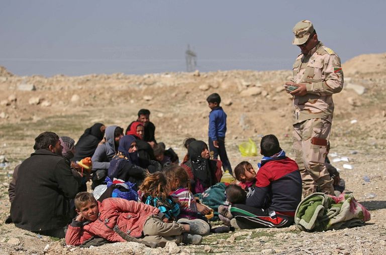 جنود عراقيون بالموصل