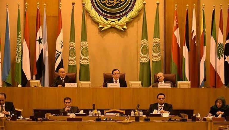 لقطة من اجتماع وزراء الخارجية العرب 