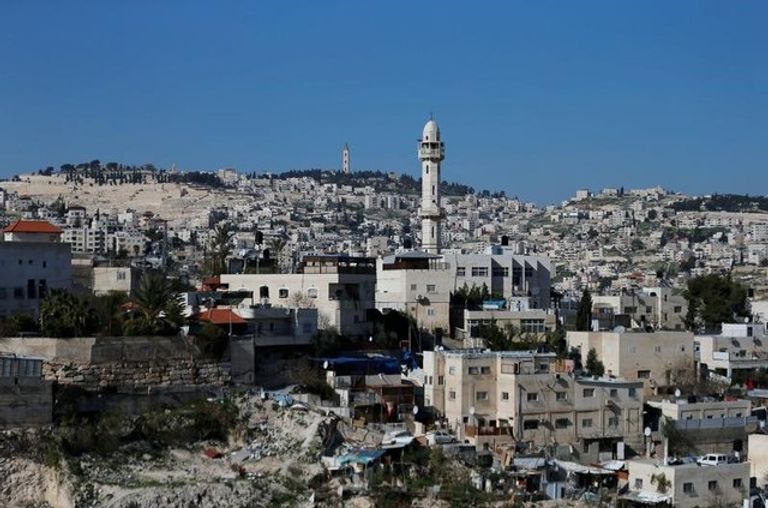 مأذنة مسجد في سلوان قرب القدس الشرقية المتطرفون اليهود يسعون في الكنيست لإصدار قانون حظر الأذان