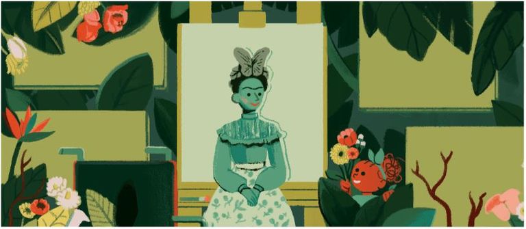 واجهة محرك البحث جوجل في يوم المرأة العالمي