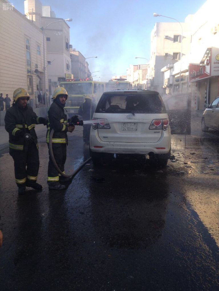 من آثار التفجير