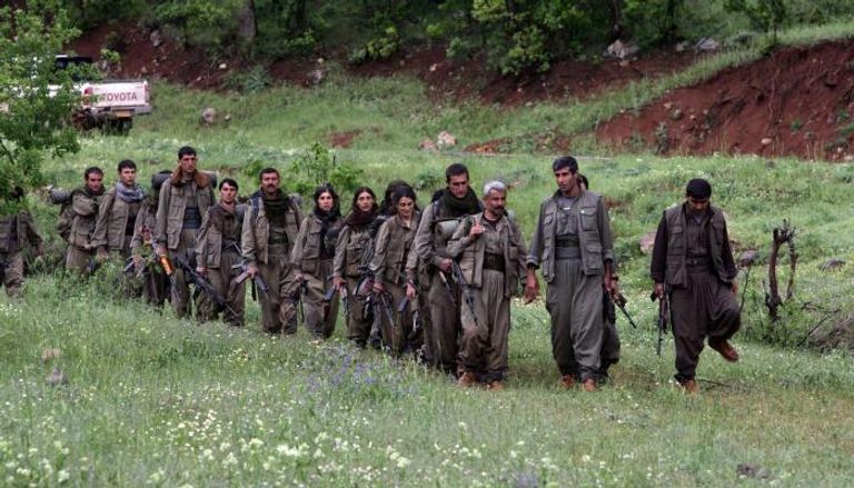 مقاتلون بحزب العمال الكردستاني