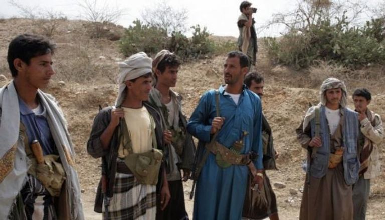عناصر تابعة لميليشيا الانقلاب الحوثي