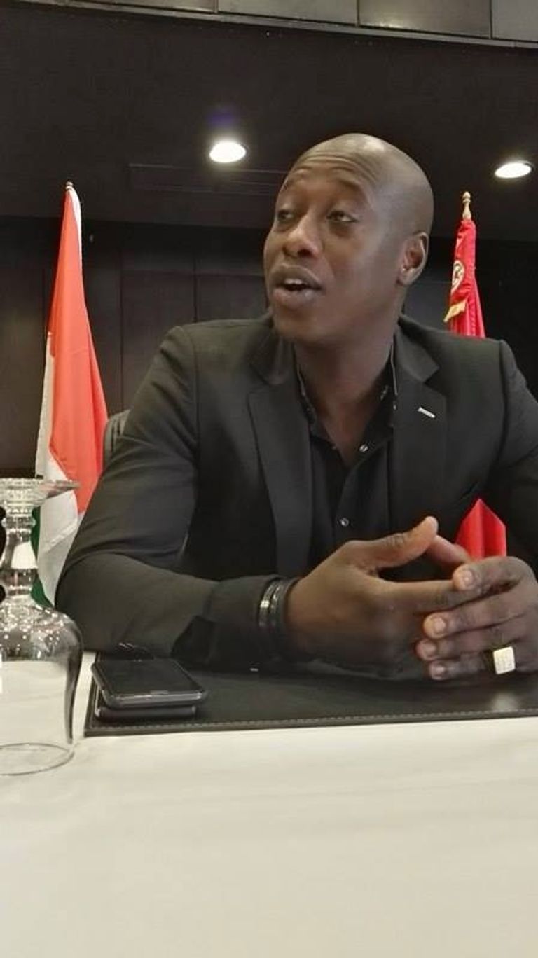 الحاجي ضيوف، نجم السنغال السابق 