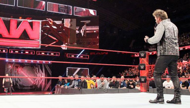 اشتباك قوي بين المصارعين الأربعة