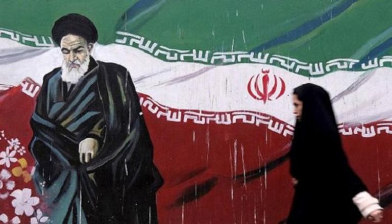 جدارية الخميني في طهران- صورة أرشيفية