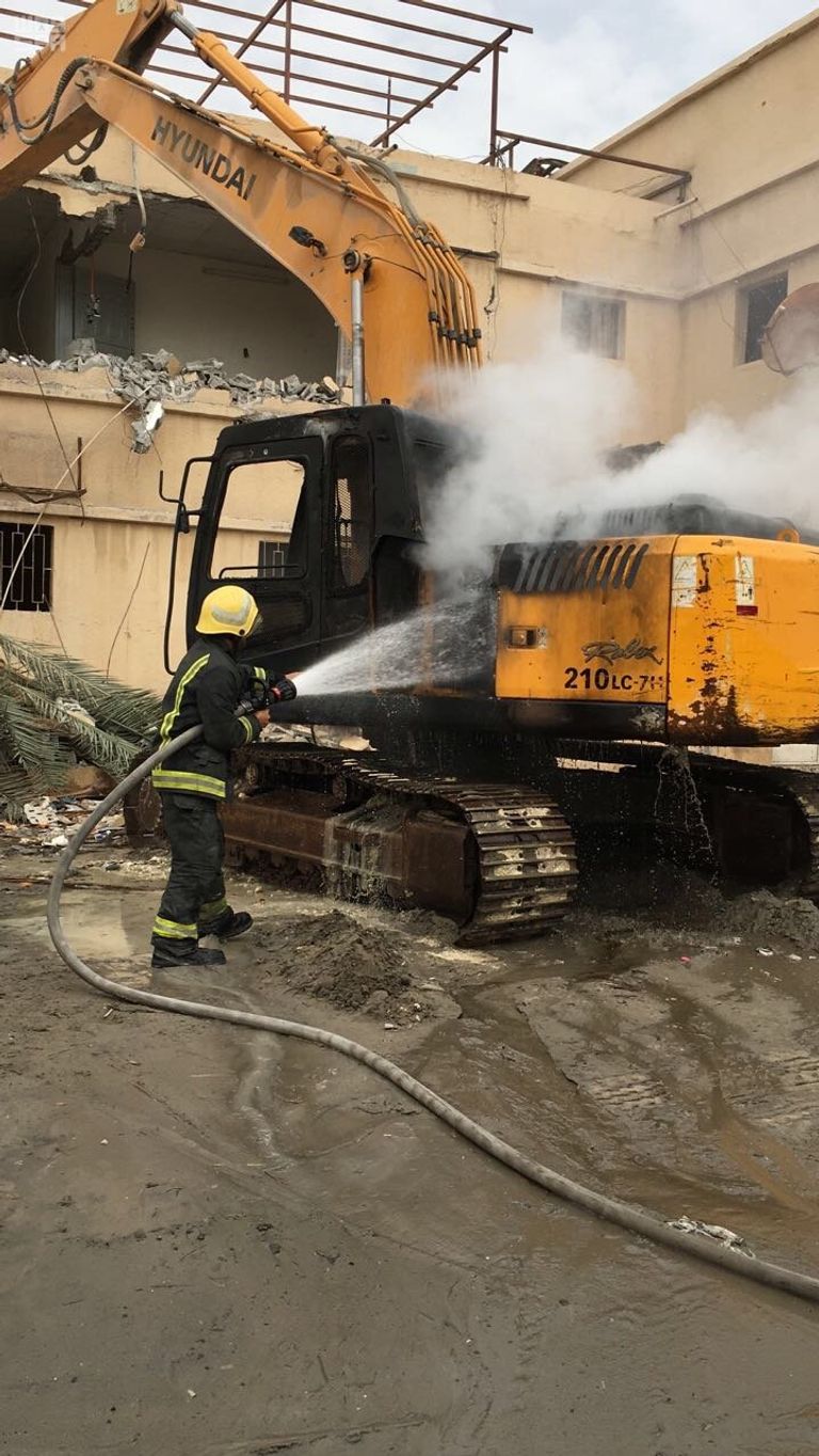 الداخلية السعودية تهاجم المطلوبين أمنيا في حي المسورة