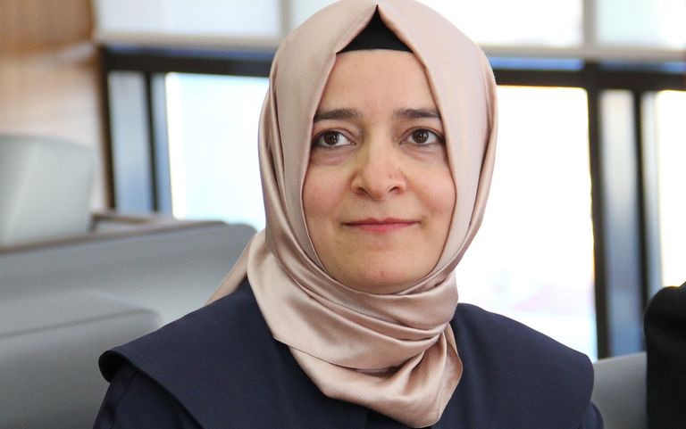 وزيرة الأسرة التركية، فاطمة بتول صيان