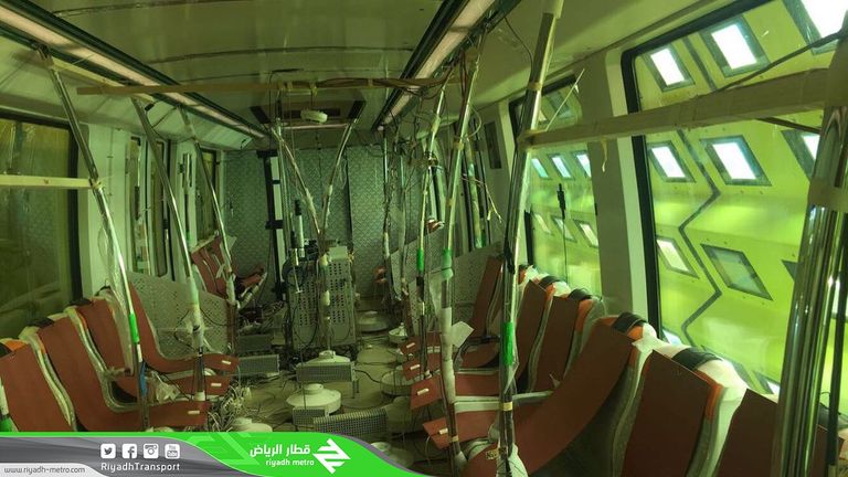 قطار الرياض البرتقالي