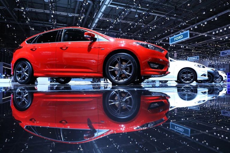 قسم شركة أودي الألمانية في معرض جنيف (موقع GIAS2017)