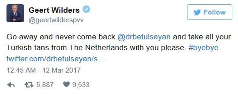 أردوغان وفيلدرز