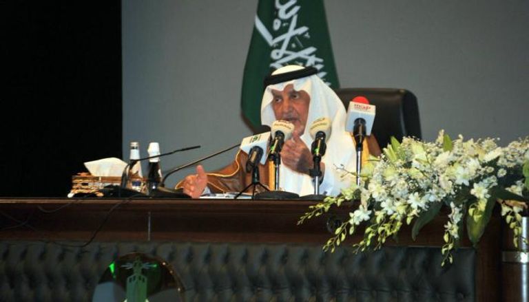 أمير مكة المكرمة خلال المحاضرة