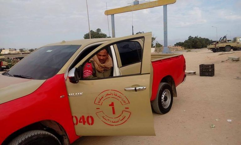 جنود الجيش الليبي في منطقة الهلال النفطي