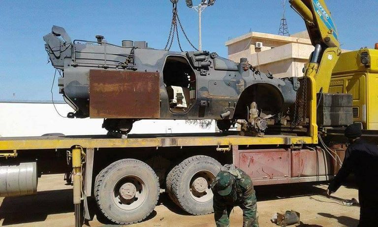 جنود الجيش الليبي في منطقة الهلال النفطي