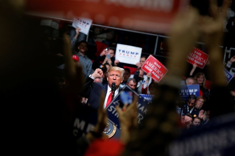 مظاهرات ضد سياسات ترامب تجاه المهاجرين - أرشيفية