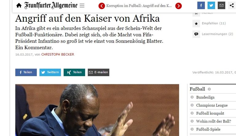 أحمد أحمد رئيس الكاف