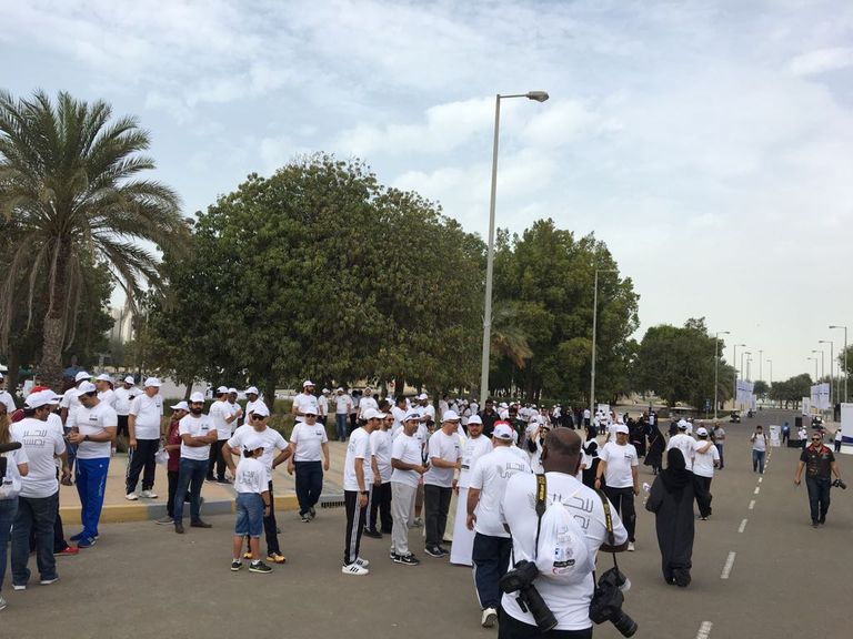 مسيرة للخير نمشي