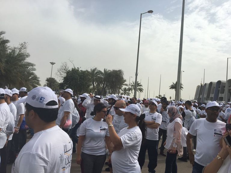 مسيرة للخير نمشي