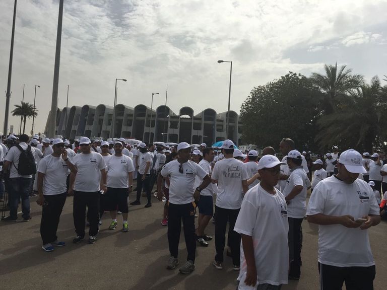 مسيرة للخير نمشي