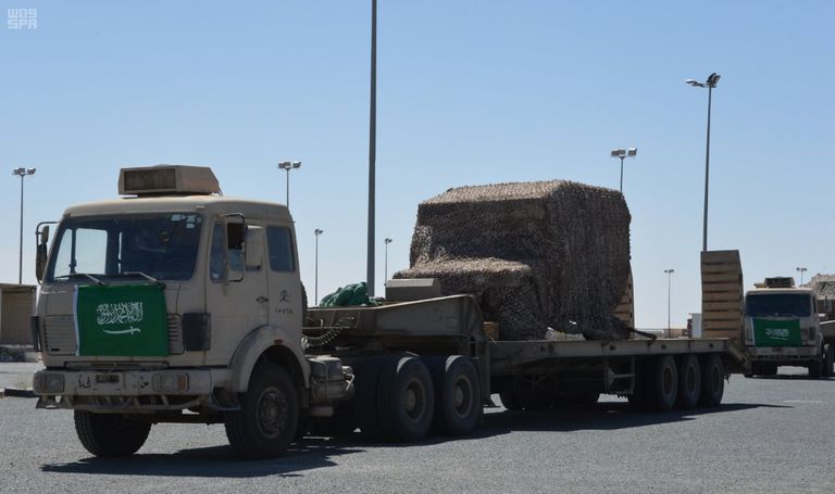 القوات السعودية تصل الكويت