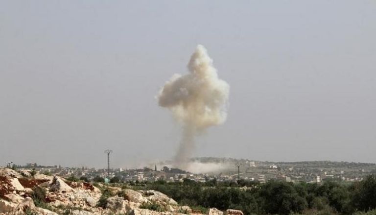 غارة جوية على تنظيم القاعدة في إدلب - أرشيفية