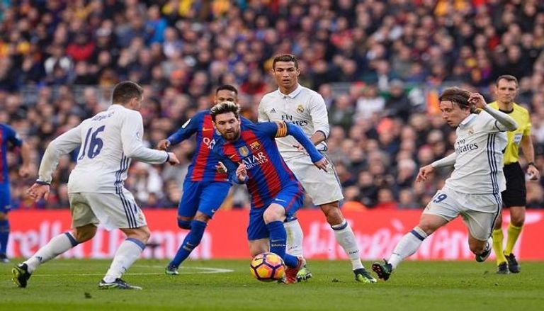 ريال مدريد وبرشلونة