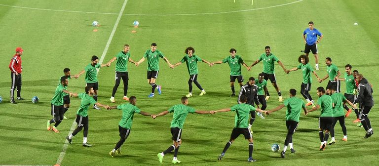 تدريبات تأهيلية لأحمد خليل 