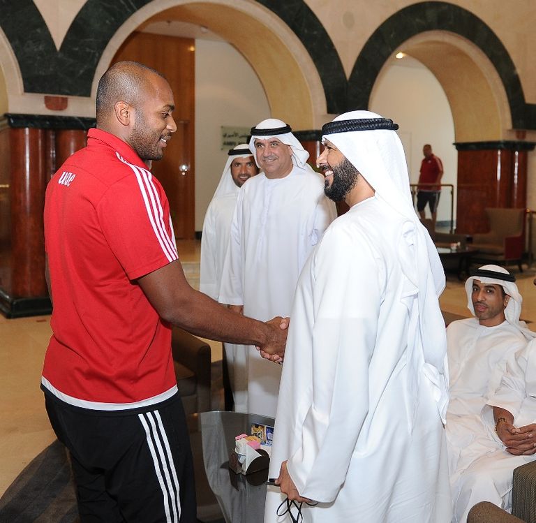 تدريبات تأهيلية لأحمد خليل 