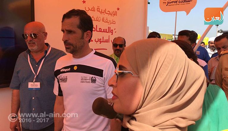 عهود الرومي، وزيرة دولة للسعادة و اللواء عبد الله خليفة المري، القائد العام لشرطة دبي