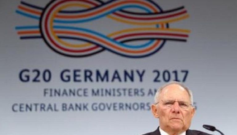 وزير المالية الألماني يتحدث امام مجموعة العشرين ..رويترز