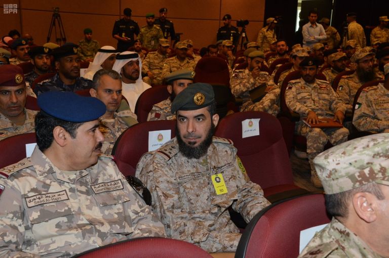 القوات المشاركة في تمرين 