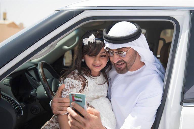 الشيخ محمد بن زايد آل نهيان، ولي عهد أبوظبي نائب القائد الأعلى للقوات المسلحة