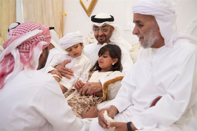 الشيخ محمد بن زايد آل نهيان، ولي عهد أبوظبي نائب القائد الأعلى للقوات المسلحة