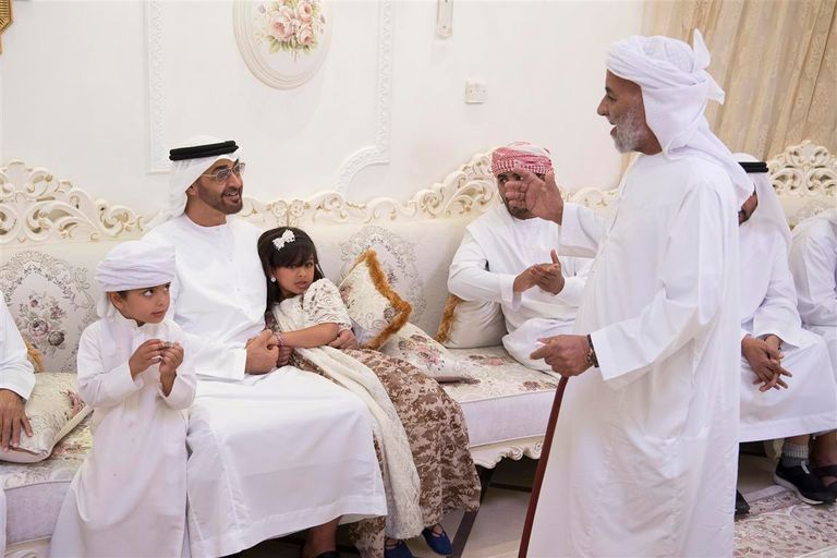 الشيخ محمد بن زايد آل نهيان، ولي عهد أبوظبي نائب القائد الأعلى للقوات المسلحة