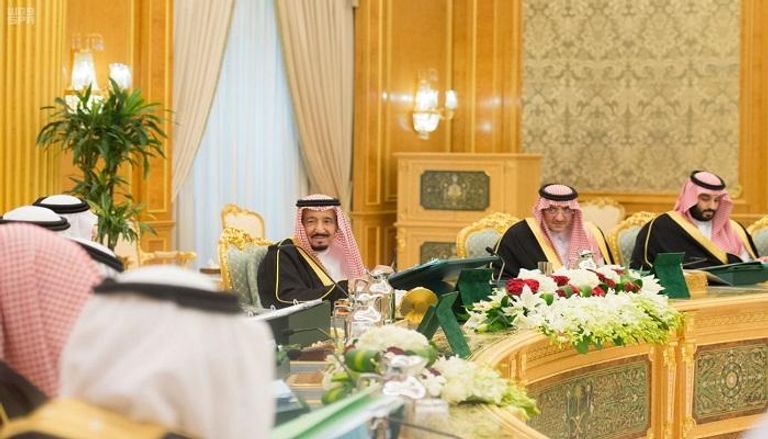 العاهل السعودي يرأس جلسة مجلس الوزراء 
