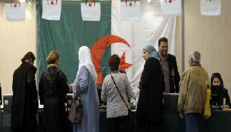 جانب من الانتخابات التشريعية في الجزائر 2012