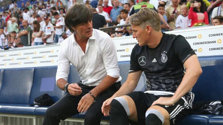 باستيان شفاينشتايجر بقميص مانشستر يونايتد